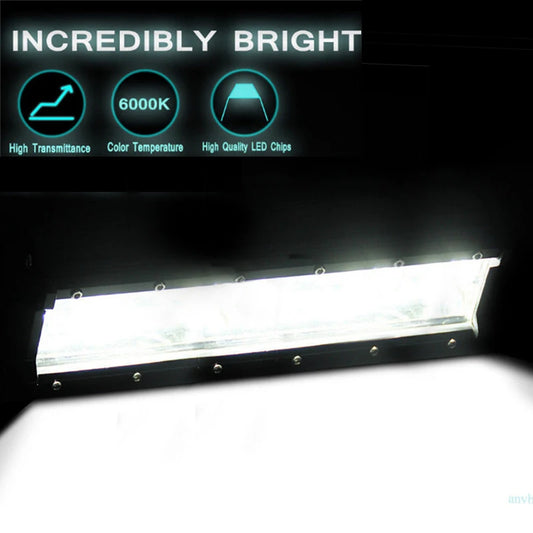 Tripcraft 3Rows LED Bar 15“15inch LED Light Bar LED Work Light 300w combo for Car Tractor Boat OffRoad 4x4 Truck SUV ATV 12V 24V