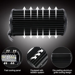 Tripcraft 4-7in LED Light Bar/Work Light Offroad Spot Flood Combo for Truck Car SUV 4WD 4x4 Boat ATV Barra LED Headligh 12V-24V