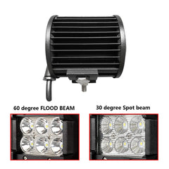 Tripcraft 4inch 18W LED WORK LIGHT BAR 12V 24V spot flood beam for Offroad auto motorcycle headlight 4x4 SUV UAZ ATV rampe car