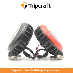 Tripcraft 5in 30W LED Work Lights Headlights 5inch For Polaris ATV UTV Offroad 4x4 SUV Pickup Truck Front Fog Light Driving Lamp