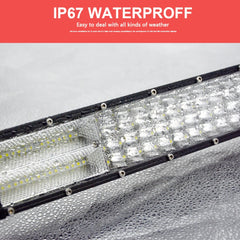 Tripcraft LED Light Bar 7" 22“ 32” 42“Inch Cured / Straight Quad-Row Light Bar 4rows 396W 576W 756W For SUV 4X4 OffRoad ATV Car
