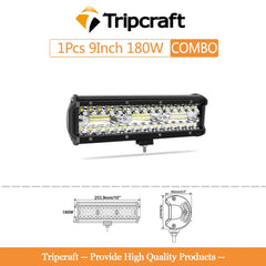 Tripcraft LED Panel LED Bar 4-28 Inch LED Light Barrre LED Work Light Combo Beam for Car Tractor Boat OffRoad 4x4 Truck SUV ATV