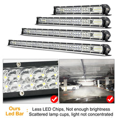Tripcraft Ultra Slim 32inch 300W LED Light Bar For Tractor 4X4 UAZ Offroad 4WD ATV Truck Car Extra Combo LED Work light Bar