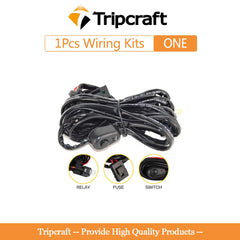 Tripcraft dual rows 4/7/15/17/20in 2row LED Light Bar combo led work light for Car Tractor Boat OffRoad 4x4 Truck SUV ATV 12v24v