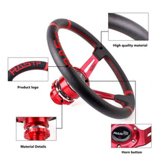 Steering Wheel+Quick Release+Connection Adapter for Thrustmaster TXT300 T500TS
