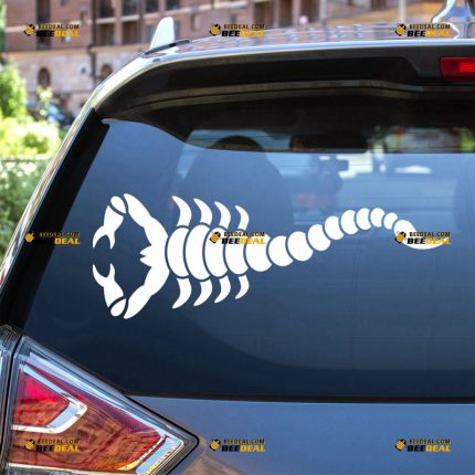 Scorpion Sticker Decal Vinyl, Animal Outline – For Car Truck Bumper Bike Laptop – Custom, Choose Size Color – Die Cut No Background 62932152