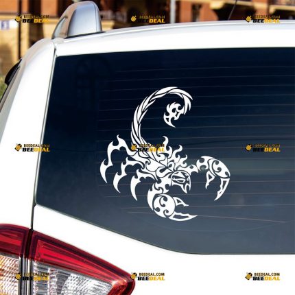 Scorpion Sticker Decal Vinyl, Animal – Custom Choose Size Color – For Car Laptop Window Boat – Die Cut No Background 062231801
