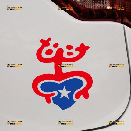 Coqui Sticker Decal Vinyl, Puerto Rico Frog, PR Flag Color, Taino – Custom Choose Size – For Car Laptop Window Boat – Die Cut No Background 062131418