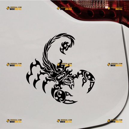 Scorpion Sticker Decal Vinyl, Animal – Custom Choose Size Color – For Car Laptop Window Boat – Die Cut No Background 061831946