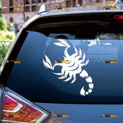 Scorpion Sticker Decal Vinyl, Animal – Custom Choose Size Color – For Car Laptop Window Boat – Die Cut No Background 061831945