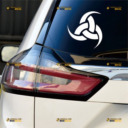 Odin Horn Sticker Decal Vinyl, Triple Horn, Norse Viking – Custom Choose Size Color – For Car Laptop Window Boat – Die Cut No Background 06153
