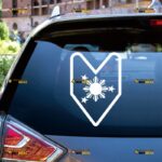 Wakaba Leaf Sticker Decal Vinyl Philippines Flag Sun Star Symbol Filipino, Custom Choose Size Color, For Car Laptop Window Boat, Die Cut No Background