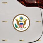 United States Great Seal Sticker Decal Vinyl – For Car Truck Bumper Bike Laptop – Custom, Choose Size, Reflective or Glossy 71632204