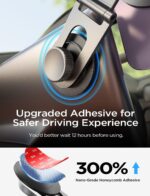 LISEN Tesla Phone Mount Holder, for MagSafe Car Mount [20 Strongest Magnets] Tesla Model 3/Y/X/S Accessories 2023, Adjustable Tesla Accessories Model 3/Y Compatible with iPhone 14 13 12 Pro Max Plus - Image 4