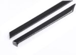 JSWAN 100% Carbon Fiber Door Panel Interior Door Moulding Trims Cover for 10th Gen Civic 2016-2021 Door Panel Armrest Cover Trim, Civic Door Sill Handle Protector Cover (2 pcs for Front Doors) - Image 3