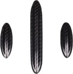 JSWAN Carbon Fiber Wireless Charging Creative Sticker for Model 3/Model Y 2021-2023 Center Console Phone Charger Non-Slip Sticker Protector Cover, Car Interior Accessories (Bright Black 3pcs) - Image 8