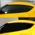 JSWAN 6PCS Real Carbon Fiber Window Molding Trim Fit for Toyota Supra GR A90 MK5 (2019-2024) Carbon Fiber Window Seal Strip Cover, Car Outside Anti-Scratch Window Seal Belt, Car Exterior Trim - Image 5