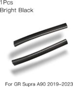 JSWAN Carbon Fiber Car Door Pedal Board Trim Sticker for Supra GR A90 MK5 2019-2023 Car Door Pedal Cover, A90 Interior Accessories - Image 5