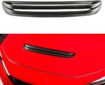 JSWAN Real Carbon Fiber Front Hood Air Intake Grille Cover Fit For 11th Gen TypeR FL5(2023) Type r Hood Vent Fender Intake Grille Cars Bonnet Air Flow Intake Cover Decorative (Forging) - Image 7