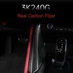 JSWAN Carbon Fiber Center Console Armrest Cover Central Gear Shift Side Trim Panel Sticker for Supra A90 GR 2019-2023 LHD Dashboard Decorative Cover, Supra Interior Accessories (Left Hand Drive) - Image 4