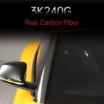 JSWAN Real Carbon Fiber Front Windshield A-Pillar Decoration Panel Cover for GR Supra A90 2019-2023 Car Decoration Stickers - Image 3