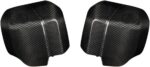 JSWAN 2Pcs Carbon Fiber Side Mirror Cover for Land Rover Defender 110 90 130 (2020-2023) Real 3K Dry Carbon Fiber Side Rearview Mirror Cover, Gloss Black Exterior Mirrors Overlay Cap (Bright Black) - Image 3