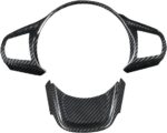 JSWAN Carbon Fiber Steering Wheel Panel Cover Fit for Toyota Supra GR A90 MK5 Steering Wheel Frame Trim, Steering Wheel Button Cover, Car Steering Wheel Panel Trim (Lower Part) - Image 7