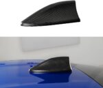 JSWAN Real Carbon Fiber Car Roof Shark Fin Antenna Base Cover for Subaru BRZ FRS GR86 Roof Aerial Radio Signal Base Car Exterior Accessories (Matte Black) - Image 2