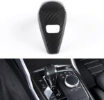 JSWAN Carbon Fiber Gear Shift Knob Cap Cover Trim for BMW 3 4 8 Series G20 G22 330i 325i 430i 425i G42 G14 G02 G05 G06 G07 G28 G29 Z4 M50 XDrive 30i 40i 225i M235i Gear Shift Lever Modified Sticker - Image 2