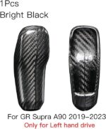 JSWAN Carbon Fiber Gear Shifter Knob Cover for GR Supra A90 2019-2023 Shift Head Shifter Trim Panel Sticker Car Interior Accessories - Image 5