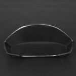 JSWAN Real Carbon Fiber Dashboard Fuel Gauge Tachometer Trim Cover Fit for 11th Gen Civic Type r FL5 LHD Typer Center Console Dashboard Instrument Control Panel Cover (Bright Black) - Image 3