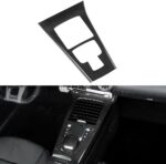 JSWAN Real Carbon Fiber Center Console Frame Panel Cover Trim for Benz C118 Cla200 Cla260 Center Console Gear Panel Frame Trim Center Console Gear Shift Panel Cover - Image 2