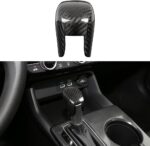 JSWAN Real Carbon Fiber Gear Shift Knob Cover Fit for 10th / 11th Gen Civic (2018-2024) Shifter Trim Cap Protector Automatic Transmission CVT Boots Change Lever Decoration (Matte Black) - Image 7