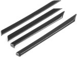 JSWAN 100% Carbon Fiber Door Panel Interior Door Moulding Trims Cover for 10th Gen Civic 2016-2021 Door Panel Armrest Cover Trim, Civic Door Sill Handle Protector Cover (2 pcs for Front Doors) - Image 7