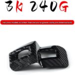JSWAN Real Carbon Fiber Tailgate Switch Button Cover Fit for Subaru BRZ Scion FRS Toyota FT86 Trunk Switch Panel Trim Cover Headlight Switch Cover - Image 4
