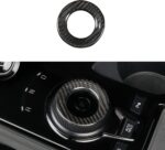 JSWAN Real Carbon Fiber Gear Knob Cover Fit for (2021-2024) Kia EV6 GT GT line and 2023 Kia NIRO EV Accessories, Gear Shift Knob Switch Cover, Central Console Armrest Panel Stickers (Bright red) - Image 7