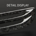 JSWAN Real Carbon Fiber Front Hood Air Intake Grille Cover Fit For 11th Gen TypeR FL5(2023) Type r Hood Vent Fender Intake Grille Cars Bonnet Air Flow Intake Cover Decorative (Forging) - Image 4