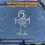Eye of Horus Egypt Decal Sticker Egyptian Symbol God Car Vinyl pick size color e - Image 12