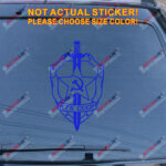 KGB Badge Decal Sticker Committee of State Security Russia Russian Car Vinyl - Image 15
