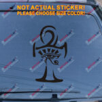 Eye of Horus Egypt Decal Sticker Egyptian Symbol God Car Vinyl pick size color e - Image 11