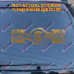 Let's Box Boxer Flat Engine Fit for Subaru Decal Sticker Car Vinyl b - Image 11