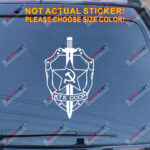KGB Badge Decal Sticker Committee of State Security Russia Russian Car Vinyl - Image 10