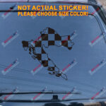 Croatia Map Flag Coat of arms Decal Sticker Croatian Car Vinyl die cut - Image 11