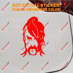 Cossack Head Ukraine Ukrainian Decal Sticker Car Vinyl pick size color a - Image 12