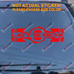 Let's Box Boxer Flat Engine Fit for Subaru Decal Sticker Car Vinyl b - Image 13