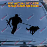 K9 K-9 Police Dog German Shepherd Training Rifle Decal Sticker Car Vinyl - Image 10
