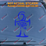 Eye of Horus Egypt Decal Sticker Egyptian Symbol God Car Vinyl pick size color e - Image 15