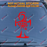 Eye of Horus Egypt Decal Sticker Egyptian Symbol God Car Vinyl pick size color e - Image 14