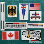 German Empire Flag Decal Sticker Car Vinyl Reflective Glossy pick size - Image 8