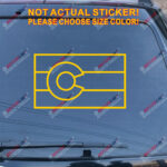 Colorado Flag CO US State Decal Sticker Car Vinyl die cut style pick size color - Image 15